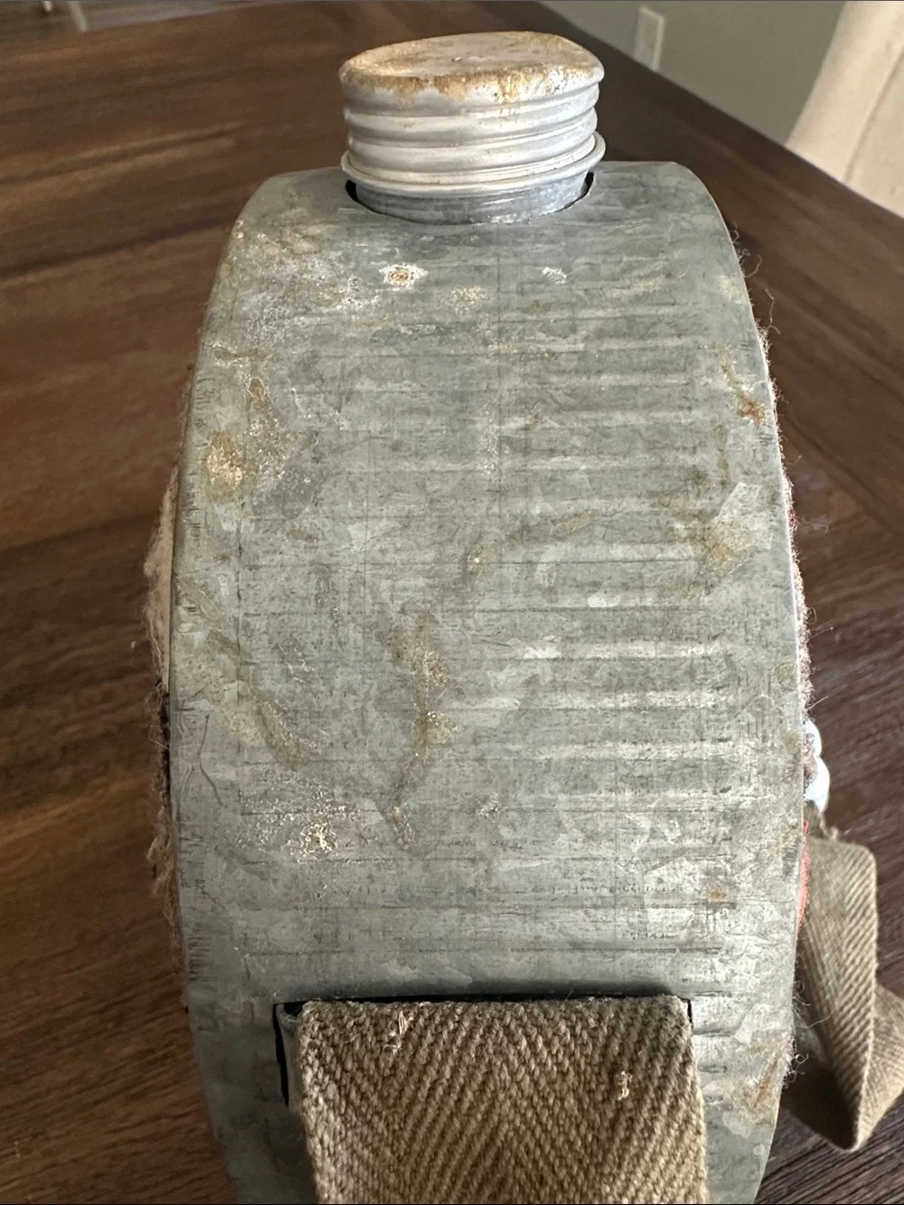 Covered Vintage Canteen